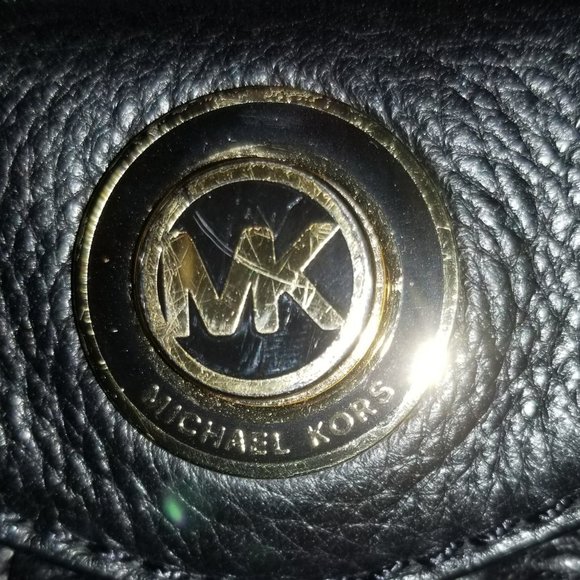 Michael Kors Black Leather Satchel with dust bag - Picture 13 of 16